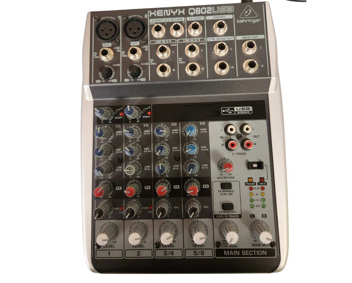 Behringer Xenyx 802 Mixer for sale - eBay Behringer Xenyx 802 Mixer for sale - eBay