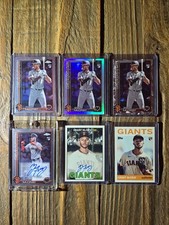 2025 Topps Chrome GRANT McCRAY Lot Topps Archive AUTO Rookie GIANTS