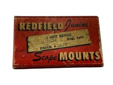 Vintage Redfield Scope Rings Box Empty Box Vintage Redfield Scope Rings Box Empty Box
