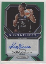 2021 Panini Prizm WNBA Signatures Green Prizm Kia Nurse #SG-KNS Auto ix8