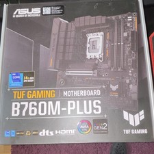 ASUS TUF Gaming B760M-PLUS MicroATX LGA1700 DDR5, 4 DIMM, M.2, HDMI