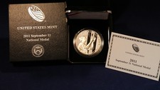 2011 September 11 National Silver Medal (OGP/COA)