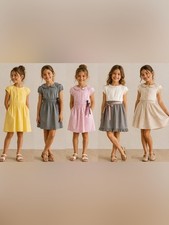 Vintage Olive Juice Girls Size 6 Dress Lot of 5   2 NWT Cotton Dresses