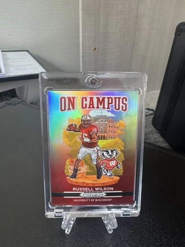 2021 Panini Prizm Draft Picks - On Campus Russell Wilson #OC-RW