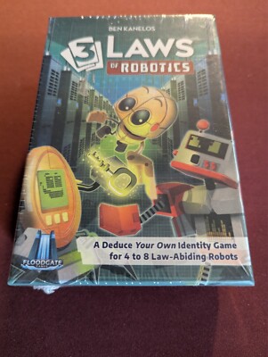 3 Laws of Robotics Card Game - Brand new deduction party game!
