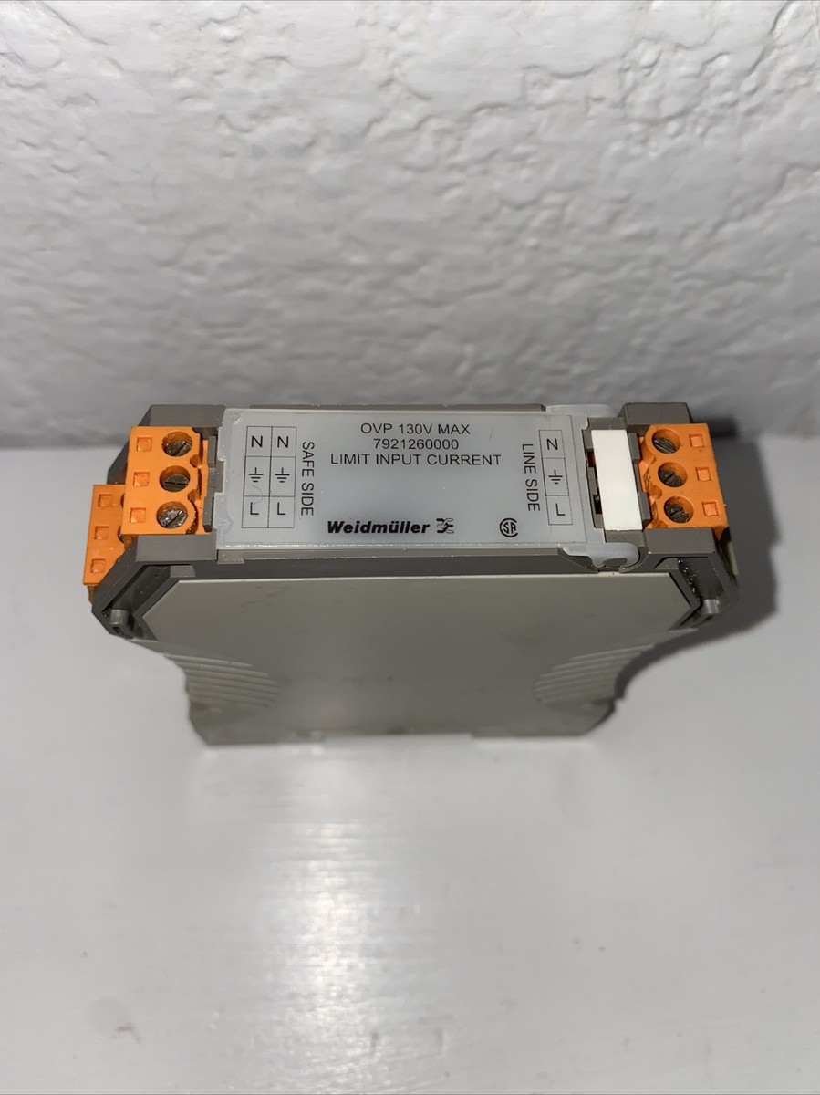Weidmuller 7921260000 130V Max Limit Input Current 22.5 | eBay