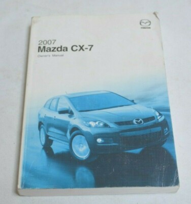 2007 MAZDA CX 7 OWNERS MANUAL intelligence overview