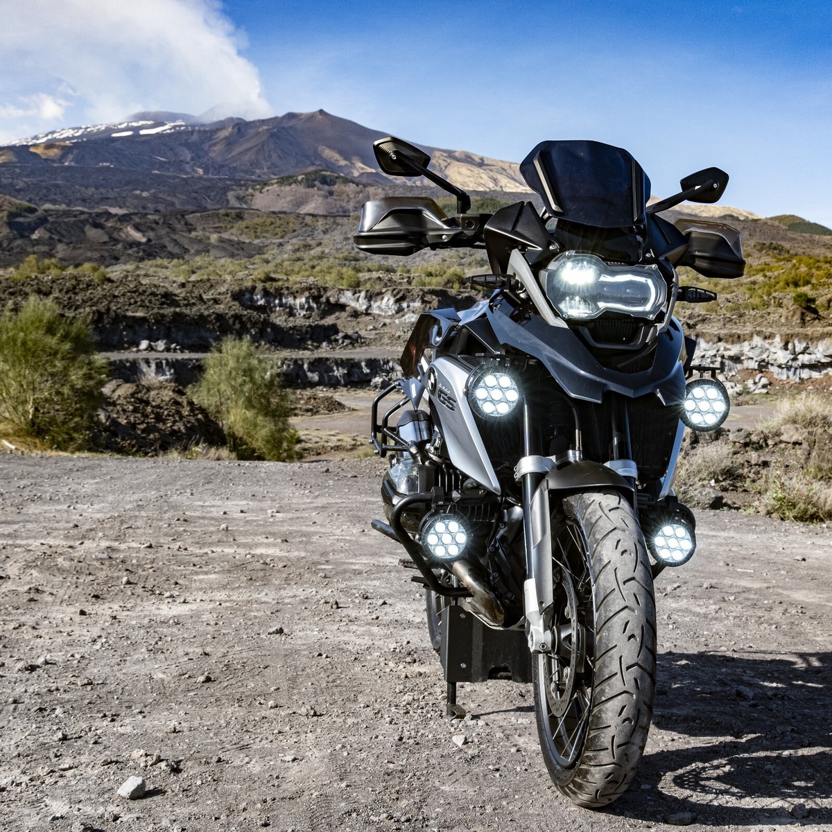 FARI aggiuntivi MOTO 120w SB12P 12000LUMEN Smart Relè