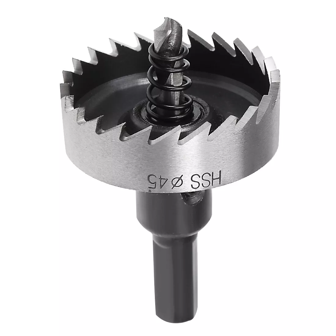 45mm HSS Drill Bit Hole Saw Cutter Tool for Metal Alloy Wood eBay
