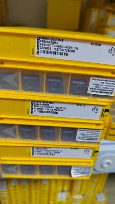 KENNAMETAL CNMG430MS CNMG120401MS KC5010 CARBIDE INSERT 10PCS