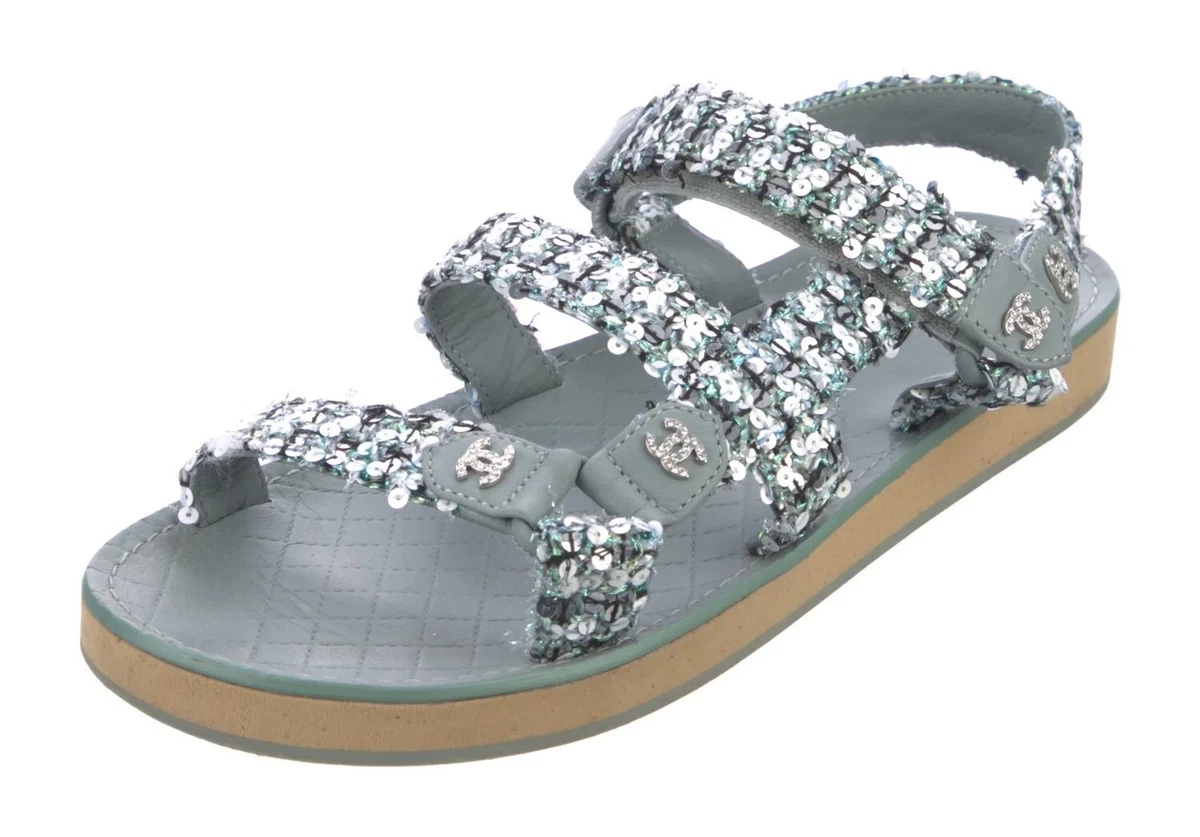 CHANEL Glitter Sandals for Women for sale | eBay