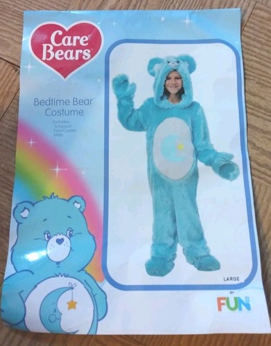 Care Bears Bedtime Bear Fluffy Costume Halloween Play Pretend Cosplay Child SZ L - Picture 5 of 6
