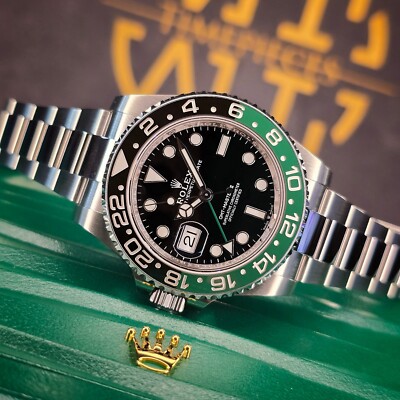 ROLEX GMT-MASTER II 126720VTNR 40MM SPRITE CERAMIC GREEN STEEL