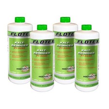 Flotex Kaltreiniger 4x1L Teilereiniger Motorreiniger Motorenreiniger Entfetter