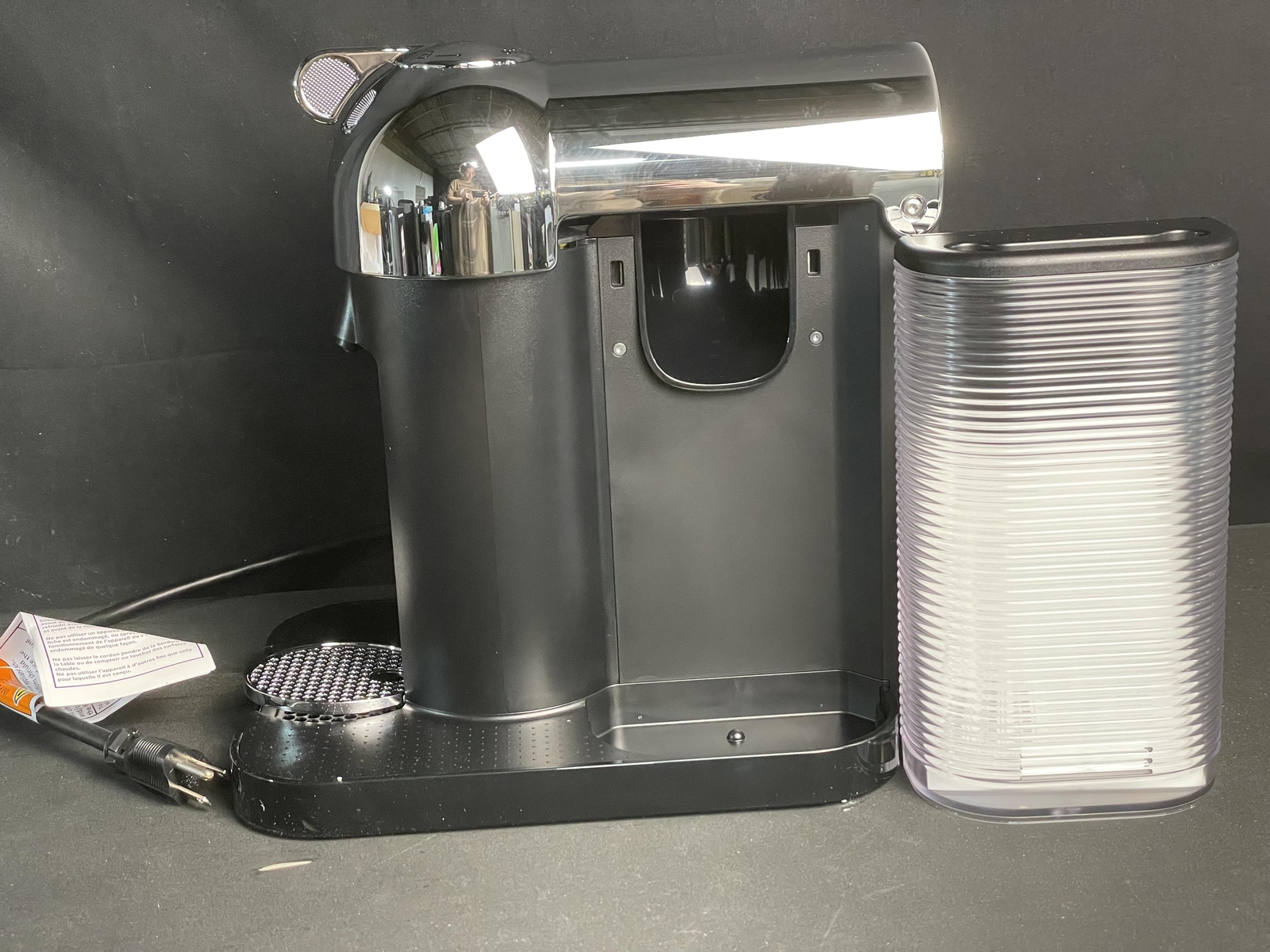 Breville Nespresso BNV250CRO1BUC1 Vertuo Espresso Machine Aeroccino3