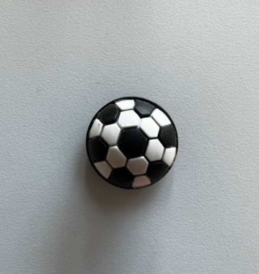Original Jibbitz Croc/Shoe Charm: Soccer Ball, new unused