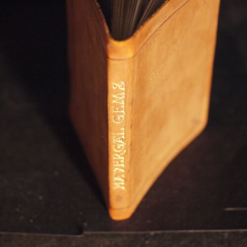 Miniature Gems From Havergal in Suede Leather Soft Binding Dated 1888 - Foto 2 di 10