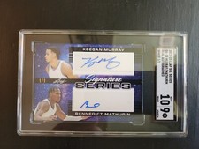 2022-2023 Rare Space 1/1 Duel Auto Keegan Murray + Bennedict Mathurin 