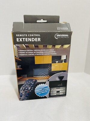 Remote Control Extender By Universal Electronics Wireless IR Ctrl Thru DoorsWall