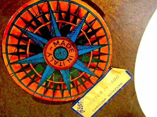 CARILLON SVIZZERO "ZODIAC / GLOBE MUSIC BOX" (SONG: DR. ZIVAGO) ~*MADE IN ITALY* - Picture 18 of 21