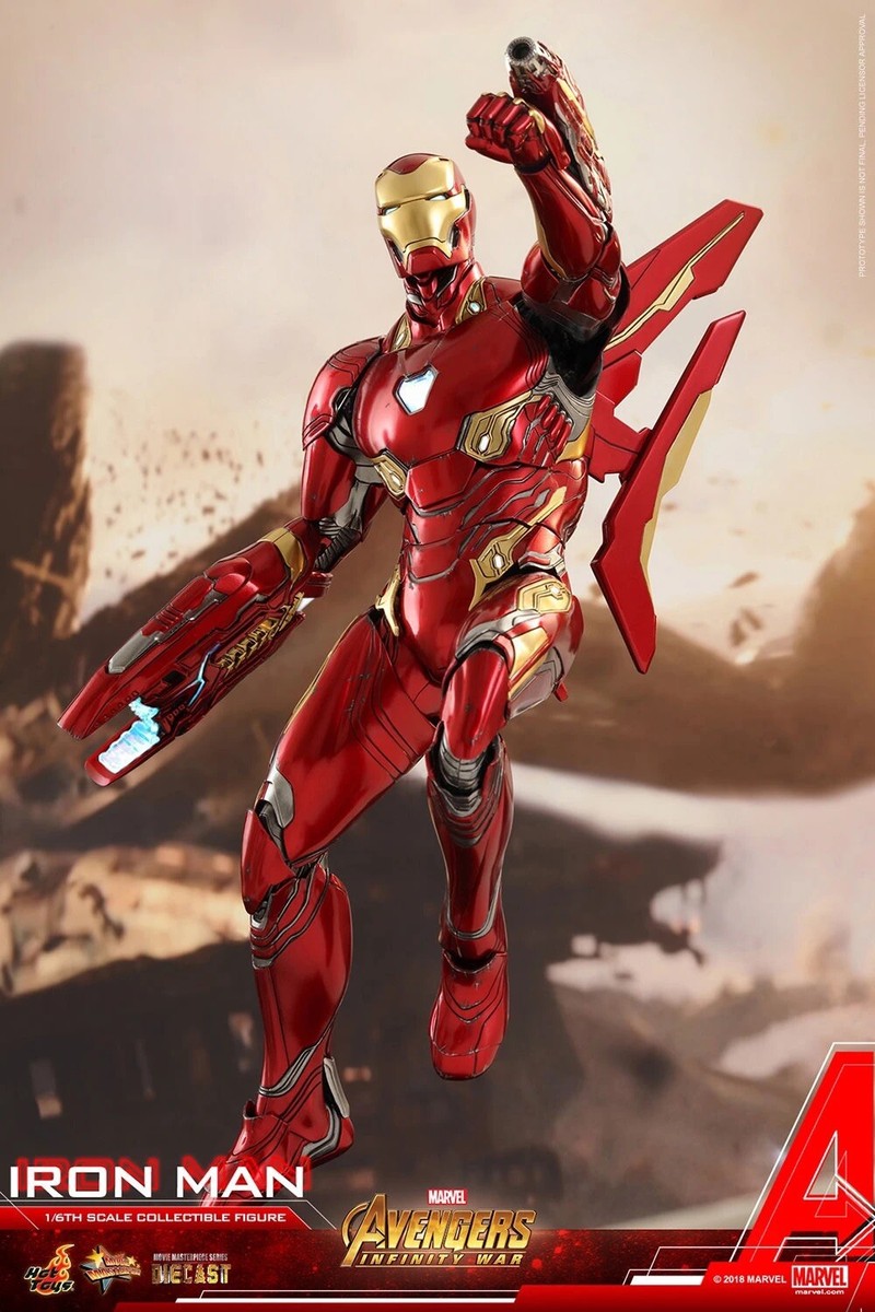 Hot Toys Iron Man Mark 50 1/6 scale New | eBay
