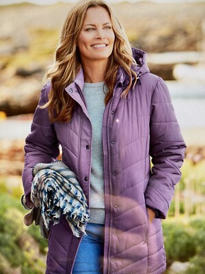 Long Padded Jacket Cotton Traders UK