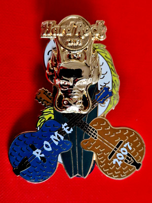 HRC Hard Rock Cafe Rome Rom 3D Dragon Surfboard Series 2007 LE250 NEW