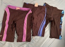 speedo TYR 3pcs Boys Competitive ST Vortex Maze Jammer Racing Suit Size 28