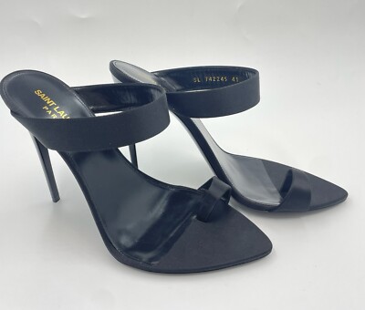 New Saint Laurent YSL Shoes Martha Pointed Toe Sandal Size 39