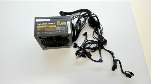 HighPower 80+ Gold 600W ATX Power Supply HP1-J600GD-F12S Grade B
