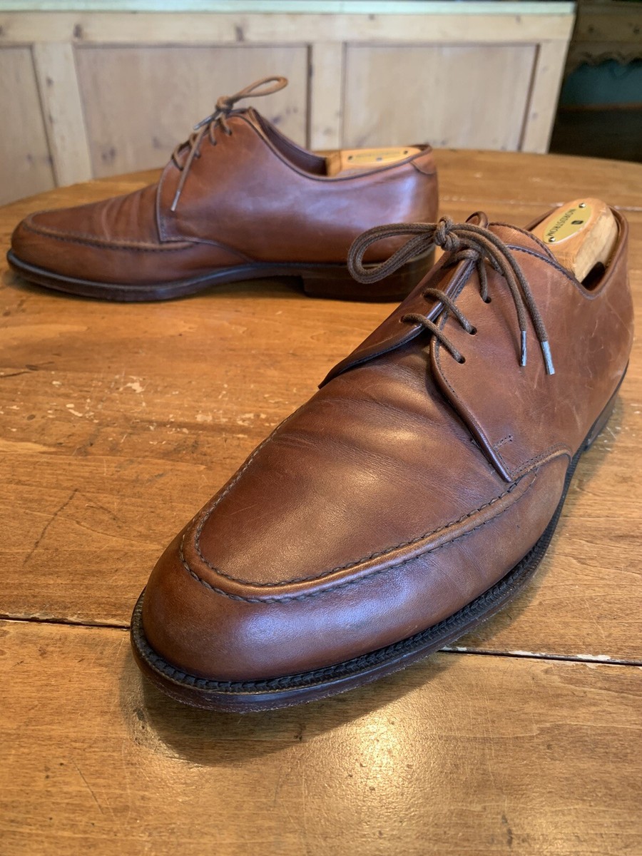 E. T. Wright Brown Apron Toe Derby display picture 1