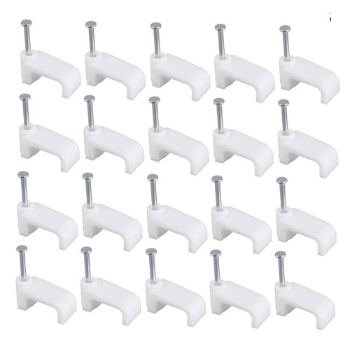 100 Pcs Power Cord Buckle Cable Fixer Wire Organizer Mini Winder - Afbeelding 2 van 11