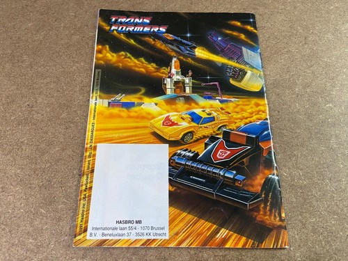 Transformers G1 1991 BOOKLET catalogue EUROPEAN MB exclusive hasbro - Picture 2 of 12