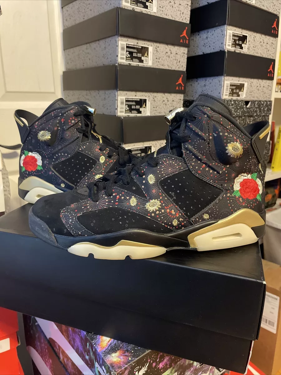 Jordan 6 chinese hotsell new year on feet