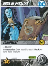 BOOK OF PARALLAX DC Deck Building Game card GREEN LANTERN/SINESTRO RIVALS