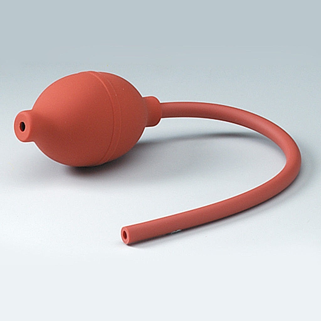 Single Bellow Bulb Rubber for Automatic burette or atomiser Red 1 Pc