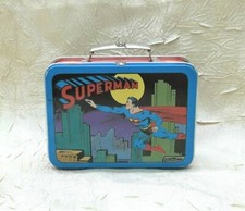 Hallmark Ornament Superman Mini Lunchbox Ornament 1998 DC Comics