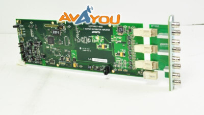 Evertz 7700DA7 1x7 SD-SDI Reclocking Distribution Amplifier DA7 backplane +3RU