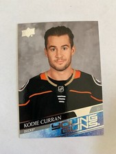 2020-21 Upper Deck #708 Kodie Curran YG RC - Anaheim Ducks