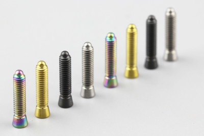 JXP FA073 Titanium Rear Shock Absorbers Bolts Set Fasteners Nuts Flange JP8