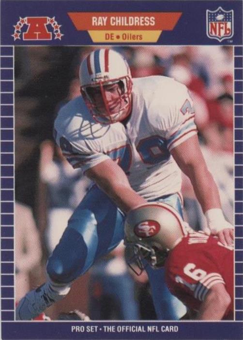 1989 Pro Set Ray Childress #141 - 1 of 2