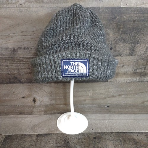 The North Face Gray Knit Beanie Hat 