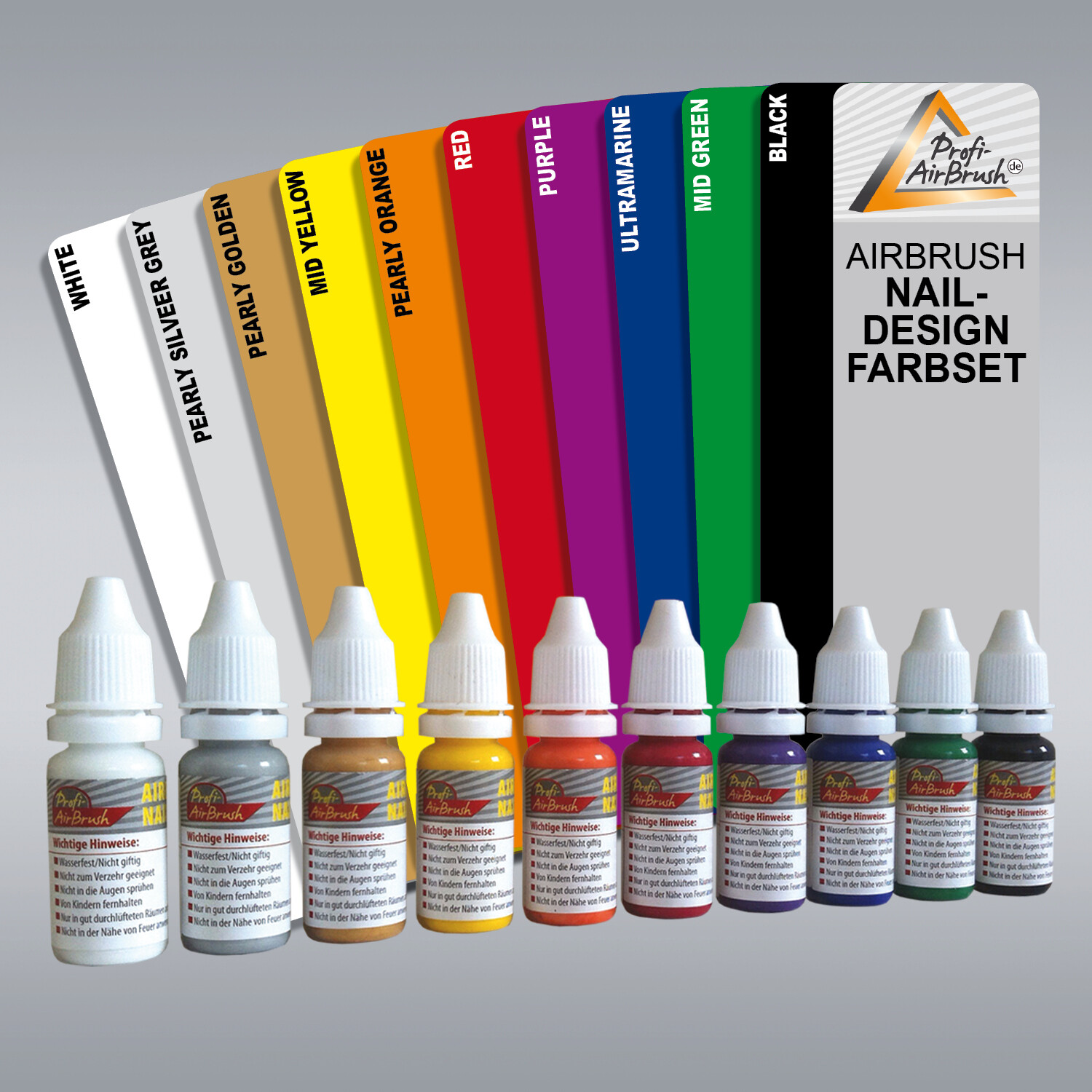 AIRBRUSH SET AIRBRUSH KOMPLETT SET AIRBRUSH KOMPRESSOR PISTOLE FARBEN