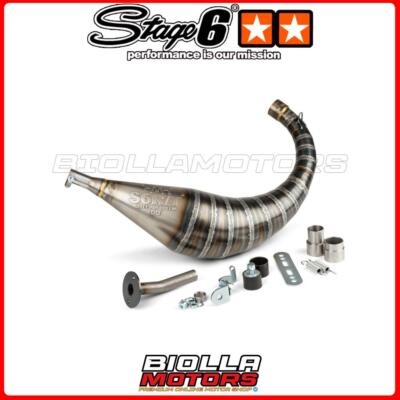 S6-96188751 AUSPUFF (OHNE SCHALLDÄMPFER) STAGE6 R/T 70 - 80 AM6 RIEJU RS-1 EVOL