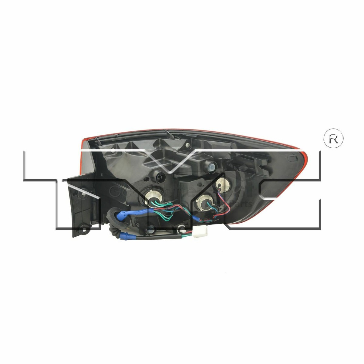 One New TYC Tail Light Assembly Left Outer 11657600 TK2151160A for