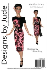 Fashion Plate Doll Clothes Sewing Pattern 16" Tyler Wentworth Dolls Tonner