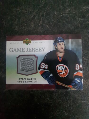 2007-08 Upper Deck Series 1 Game Jersey Ryan Smyth Card# J-RS - Picture 1 of 2