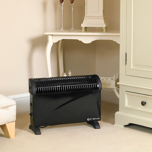 Starke Electric Heater Black 2000W 3 Heat Portable Convector Convection Panel - Picture 5 of 5