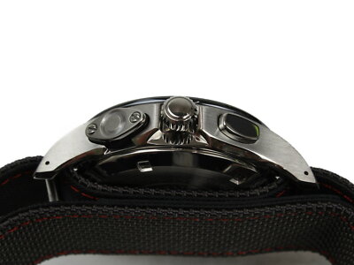 EPSON TRUME MB7010 Solar Titanium Chronograph Date Gray Red EPSON TRUME MB7010 Solar Titanium Chronograph Date Gray Red