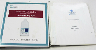 Original User's Manual Instruction Guide - Cidex OPA Solution